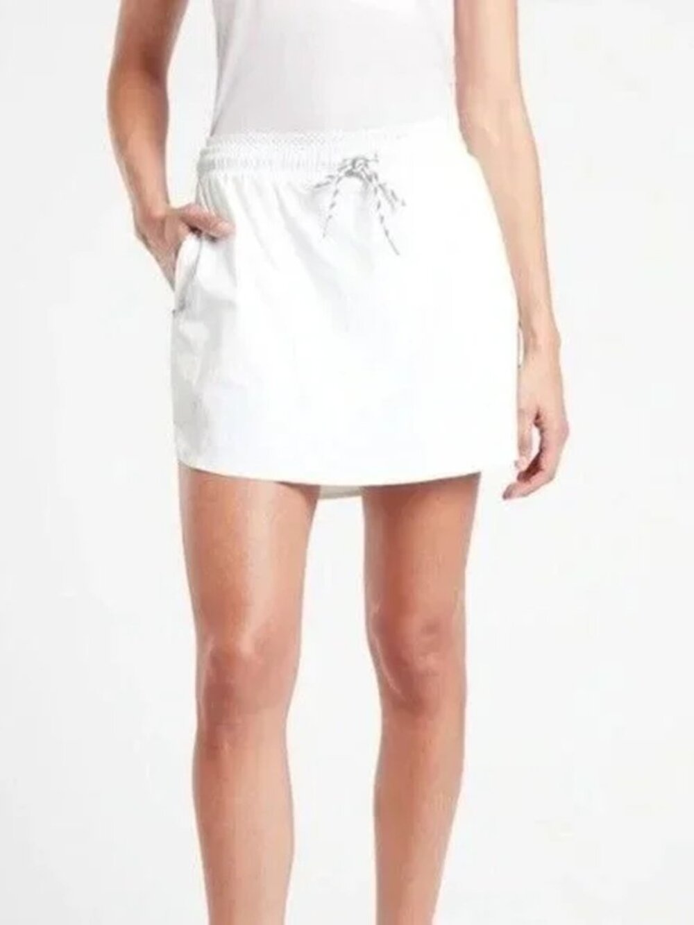 Athleta White Crest Skort Athletic Skirt size 6
